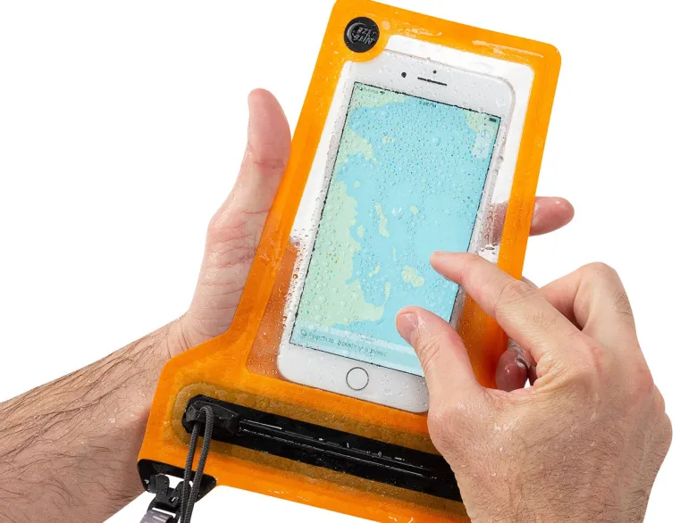 Nite Ize RunOff Waterbestendige Telefoonhoes Oranje