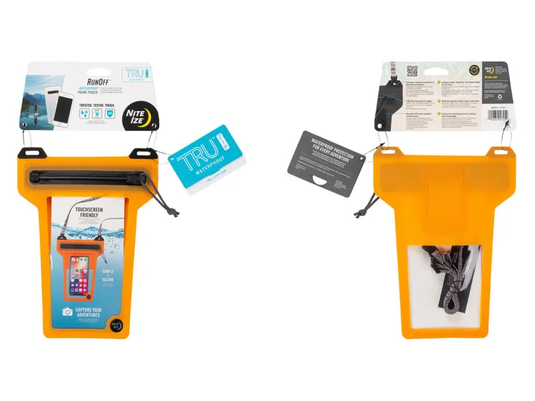 Nite Ize RunOff Waterbestendige Telefoonhoes Oranje