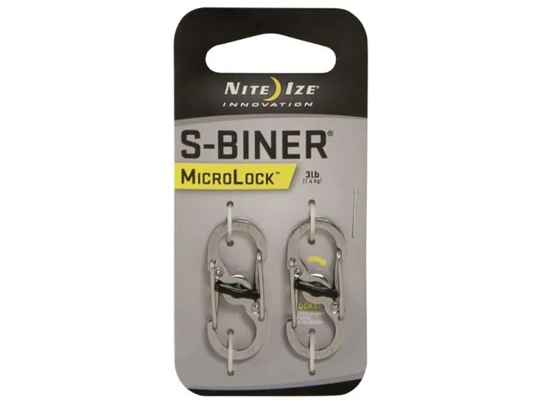 Nite Ize S-Biner Microlock karabijnhaak