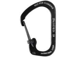 Nite Ize Slidelock #2 karabijnhaak - Black