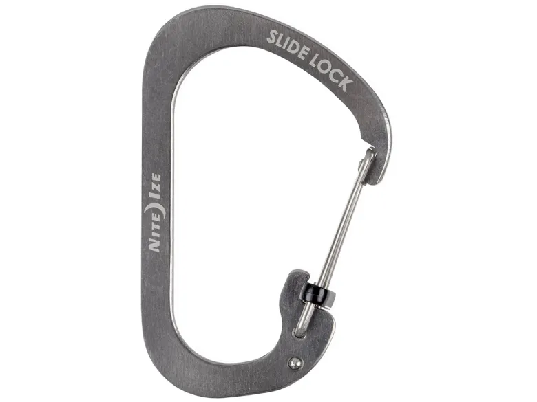 Nite Ize Slidelock #4 karabijnhaak - Silver