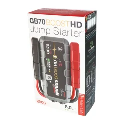 Noco HD GB70 Boost Lithium Jump Starter - 2000A