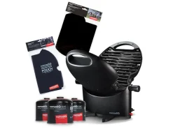 nomadiQ BBQ ESSENTIALS draagbaar gasbarbecue pakket