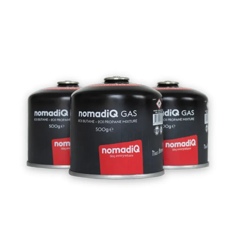 nomadiQ gasflesjes