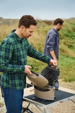 nomadiQ model 3.0 draagbare gas bbq - Grey