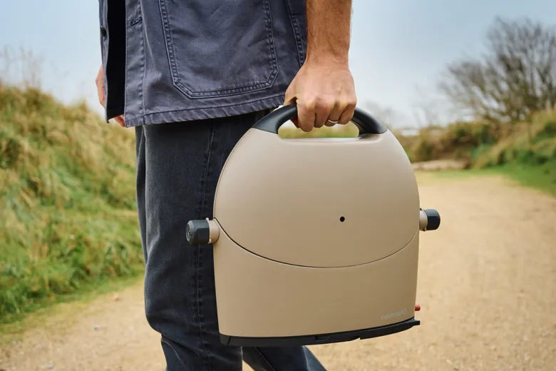nomadiQ model 3.0 draagbare gas bbq - Grey