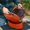 nomadiQ model 3.0 draagbare gas bbq - Red