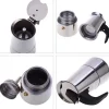 Nonna 9 kops RVS percolator