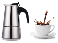 Nonna 9 kops RVS percolator