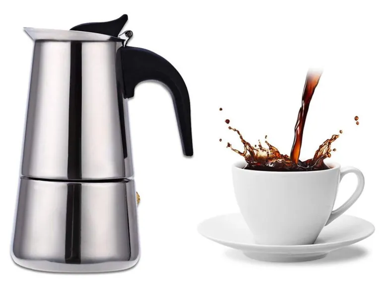 Nonna 9 kops RVS percolator
