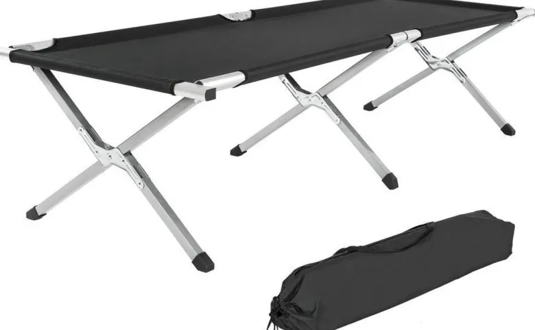 NordFalk XL 190 x 64 cm veldbed - Black