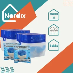 Nordix XL luchtontvochtiger - 2 stuks