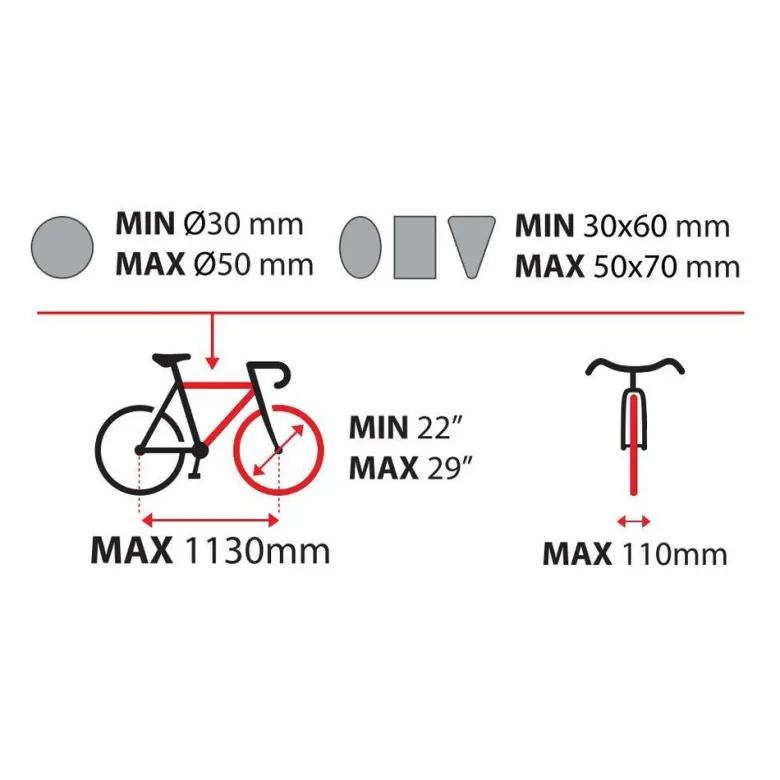 Nordrive Asura 3 trekhaak fietsendrager