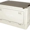 Norlander opvouwbaar krat met houten deksel - Off White
