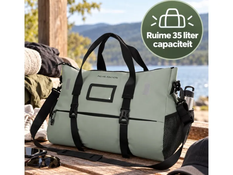 Norlander Sarek 35 liter Weekendtas - Grey