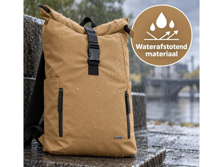 Norländer Dull Pu Fietsrugtas - Brown