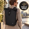 Norländer Rolltop Rugtas - Black
