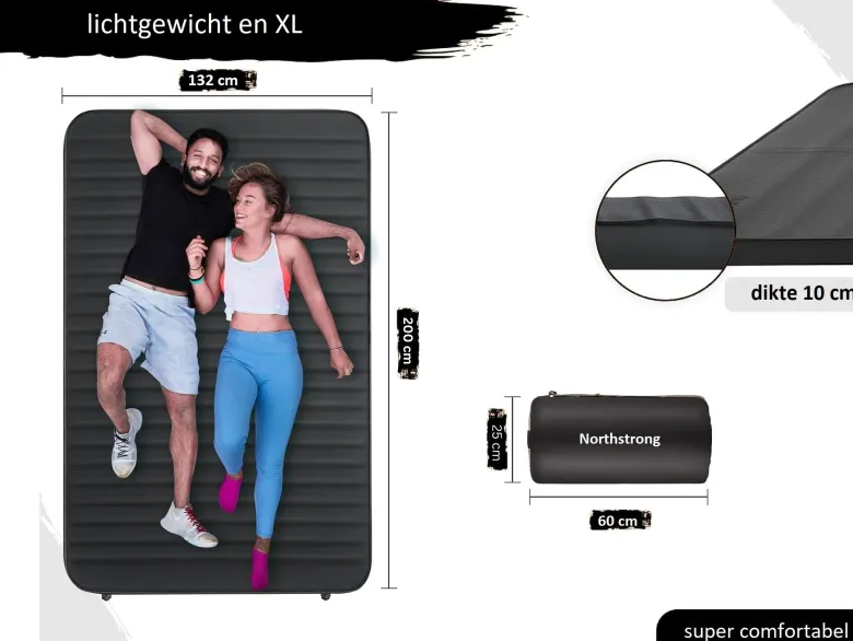 Northstrong tweepersoons opblaasbare matras