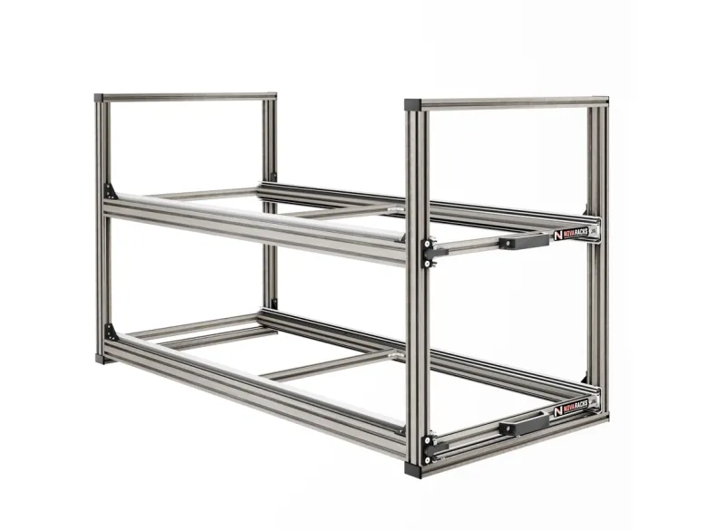 Nova Racks Serie V 2 Levels schuifopbergsysteem - 40x120x65 cm