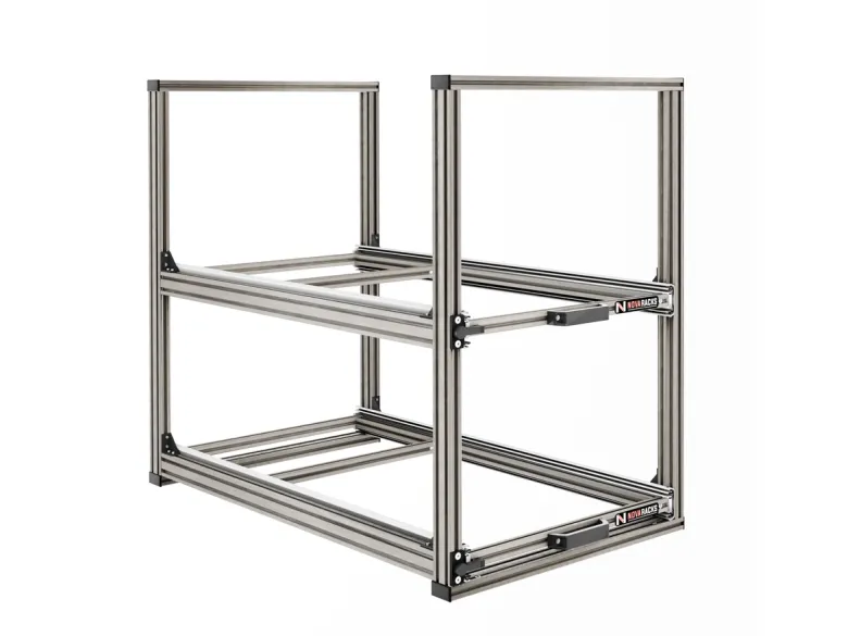 Nova Racks Serie V 2 Levels schuifopbergsysteem - 40x90x75 cm