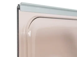 NRF 900 x 600 mm getint dubbelglas klapraam - bronze