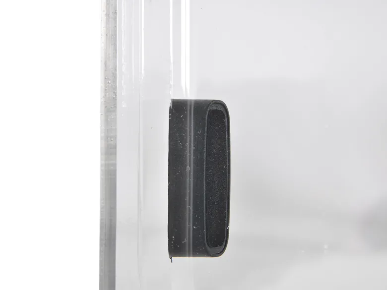 NRF 1450 x 600 mm getint dubbelglas klapraam - grey