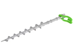 Obelink Alphagrip alu schroefharingen met haringclips 31 cm - set van 4