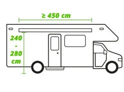 Obelink Ambassador 380 Easy Air Connected caravan en camper voortent