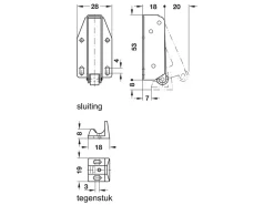 Obelink automatische snapsluiting