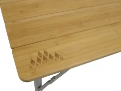 Obelink Bamboo Compact 65 en Chairman Anthracite tafel met vouwstoelen
