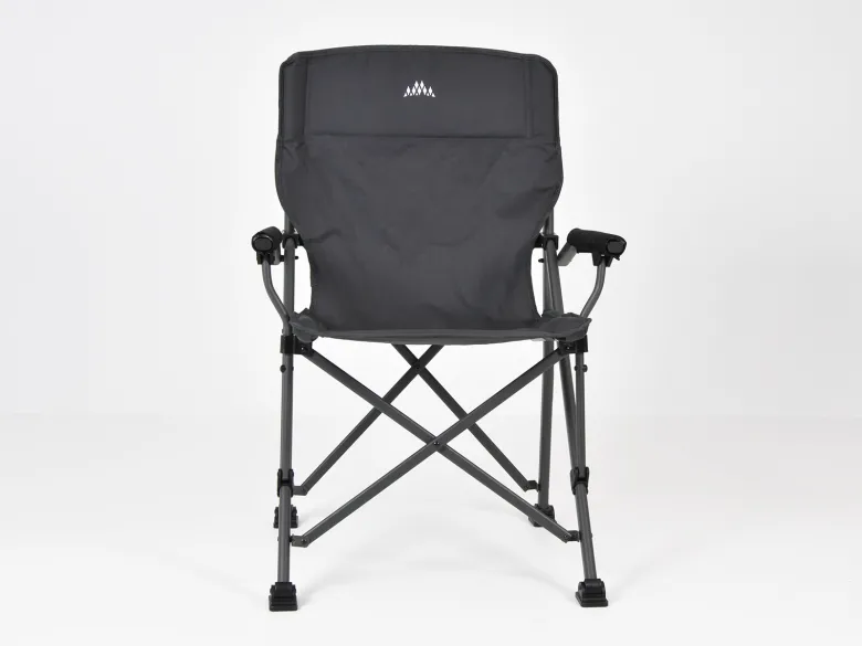 Obelink Bamboo Compact 65 en Chairman Anthracite tafel met vouwstoelen