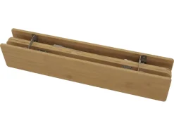 Obelink Bamboo Compact 65 en Chairman Anthracite tafel met vouwstoelen