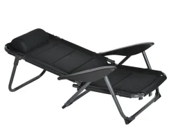 Obelink Beach 2D strandstoel - Black