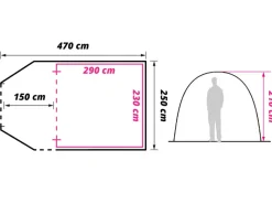 Obelink Boreas 5 koepeltent