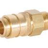 Obelink 1/4" buitendraad links x snelkoppeling adapter
