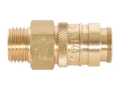 Obelink 1/4" buitendraad links x snelkoppeling adapter