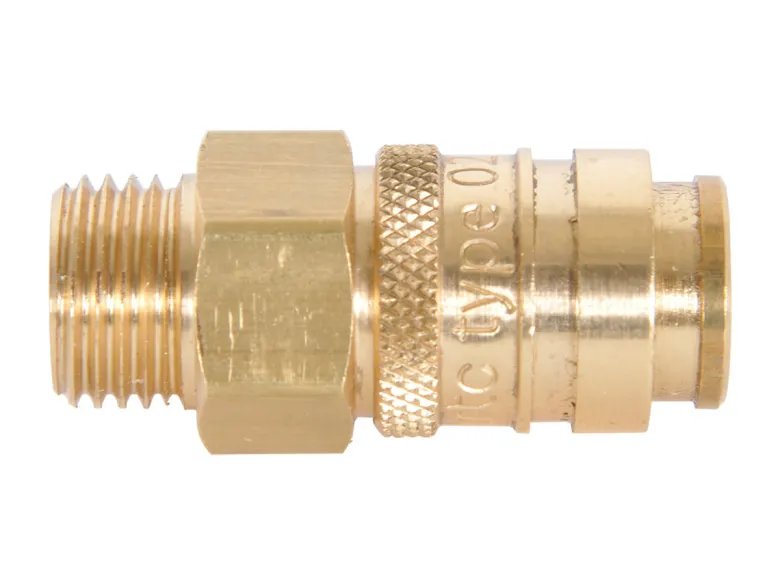 Obelink 1/4" buitendraad links x snelkoppeling adapter