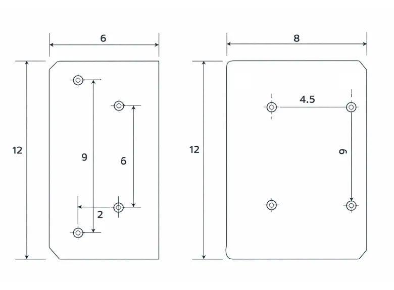 Obelink camper uitdraaisteunen - 290 tot 460 mm