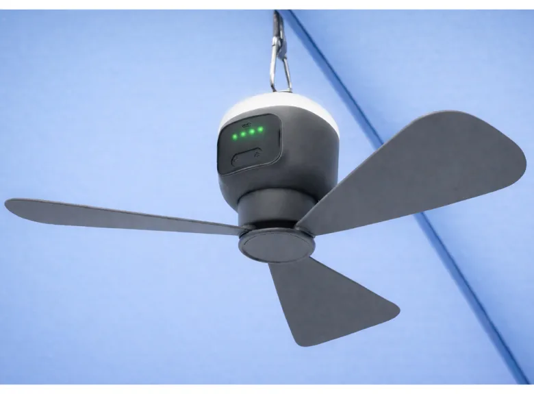 Obelink Camp Fan LED draadloze ophangbare ventilator