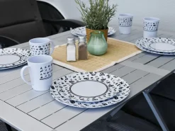 Obelink camping iconen 16-delig serviesset
