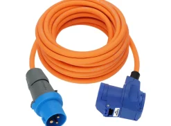 Obelink CEE haakse verloopkabel - 10 meter