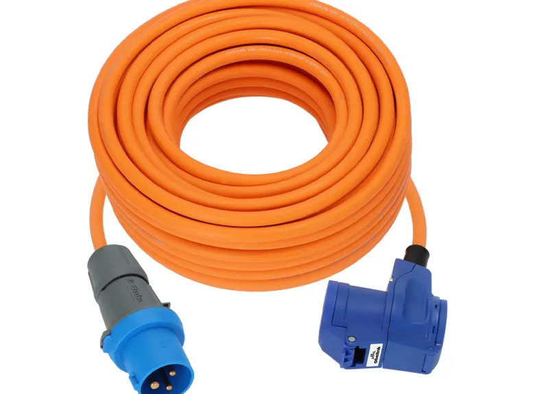 Obelink CEE haakse verloopkabel - 25 meter