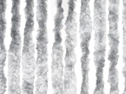 Obelink chenille grey gordijn - 200 x 100 cm