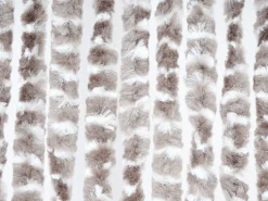 Obelink chenille taupe gordijn - 185 x 56 cm