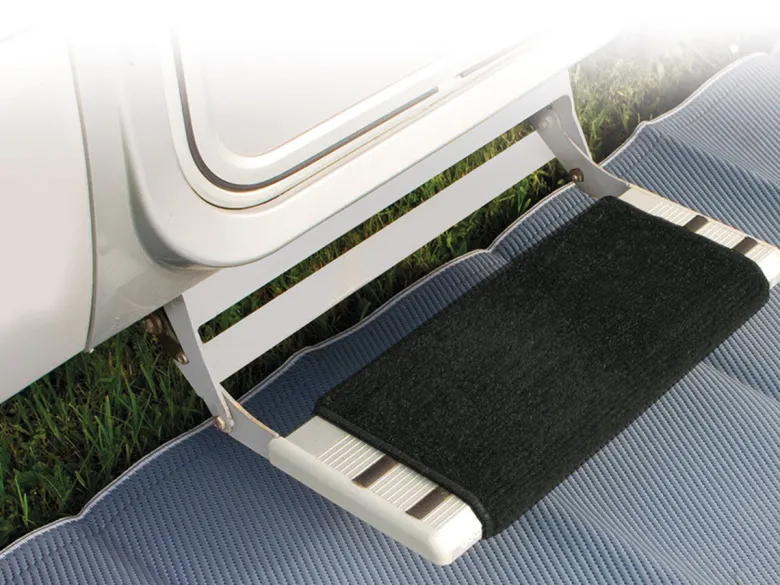 Obelink Clear Step opstapmatje - black
