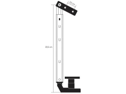 Obelink 20 cm polyfix en kliksysteem raamuitzetter - links