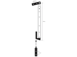 Obelink 21 cm polyfix raamuitzetter - links
