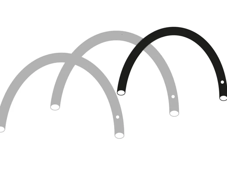 Obelink Columbia 5 Easy Air hoofd airtube achter