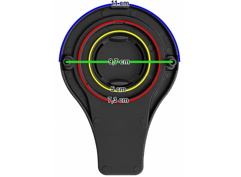 Obelink condens afvoerschild - black
