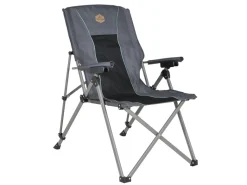 Obelink Cordoba verstelbare vouwstoel - Dark Grey